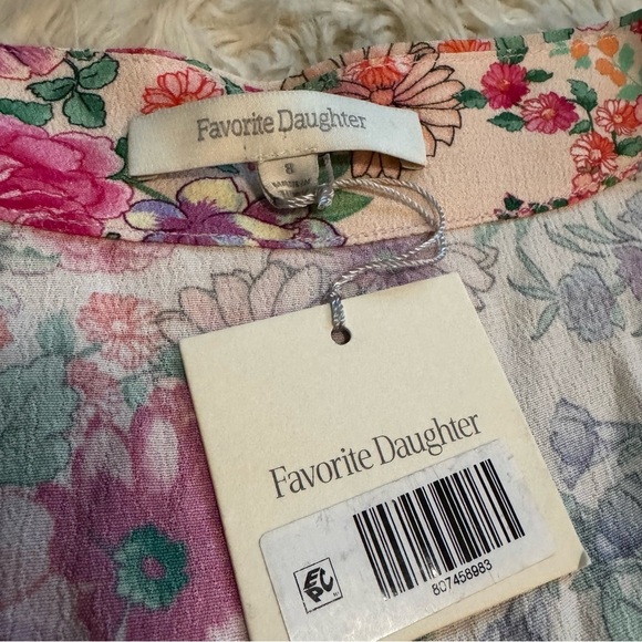 NWT Favorite Daughter The Barely Holding it Together Dress - Size 8 - Picture 6 of 7